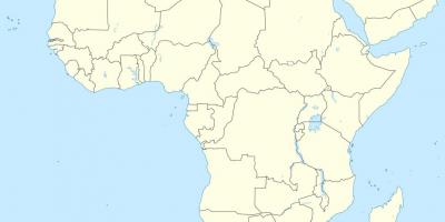 Kartta Swazimaa afrikassa